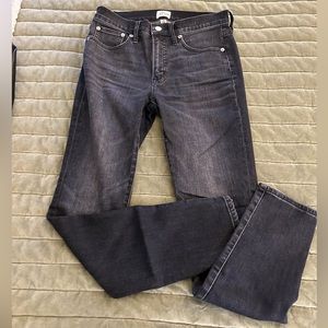 J crew dark gray skinny jeans